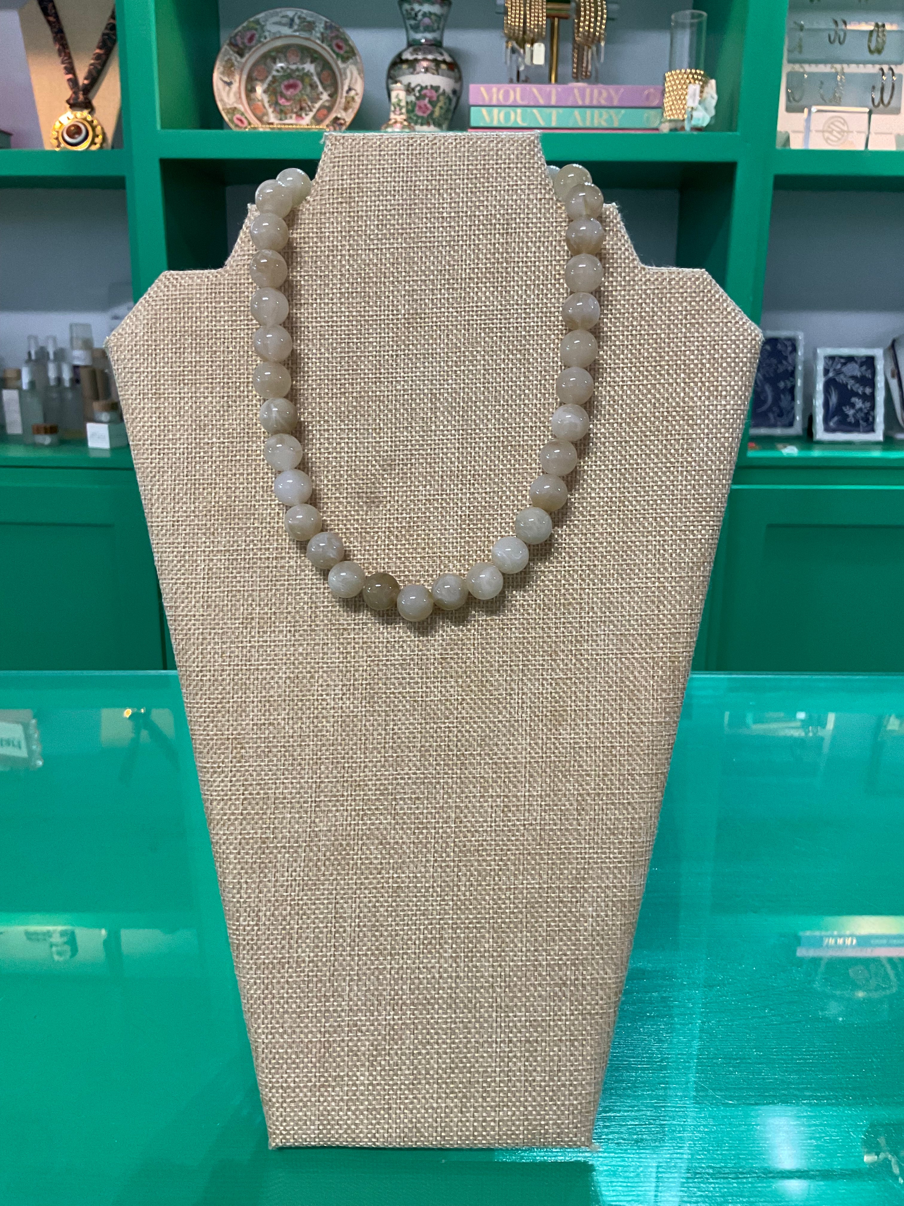 mini fall bauble necklace