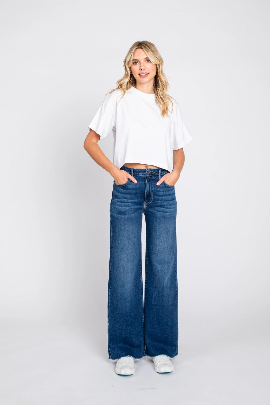 paola wide leg jeans