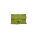 clutch solid pear green