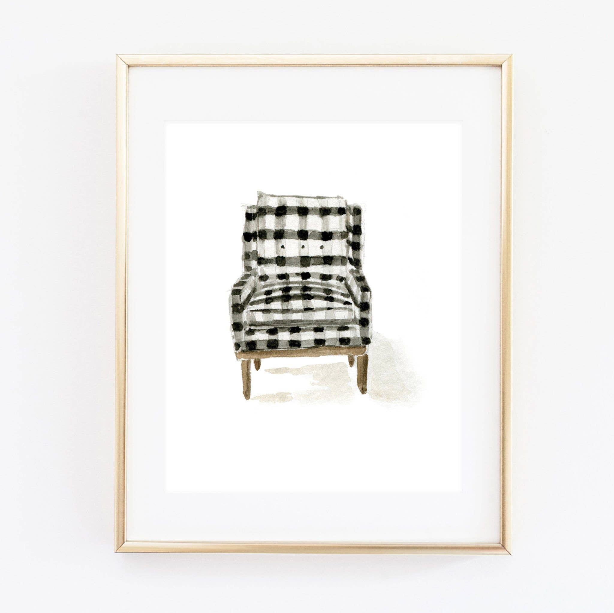Chair art print
