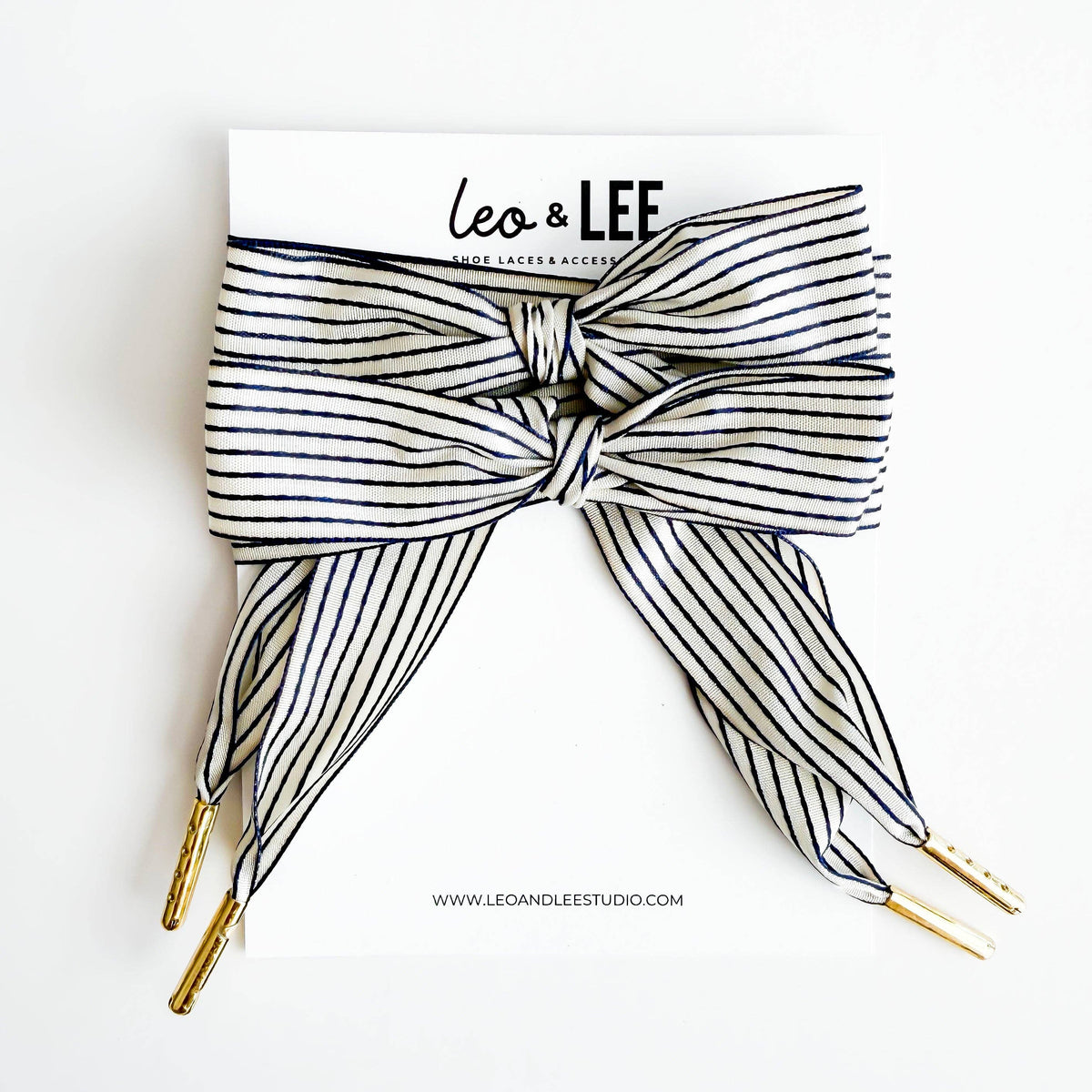 The Heritage Striped Laces | Leo + Lee Striped Lace Sets