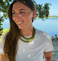 Star Necklace - Small - Hunter Green