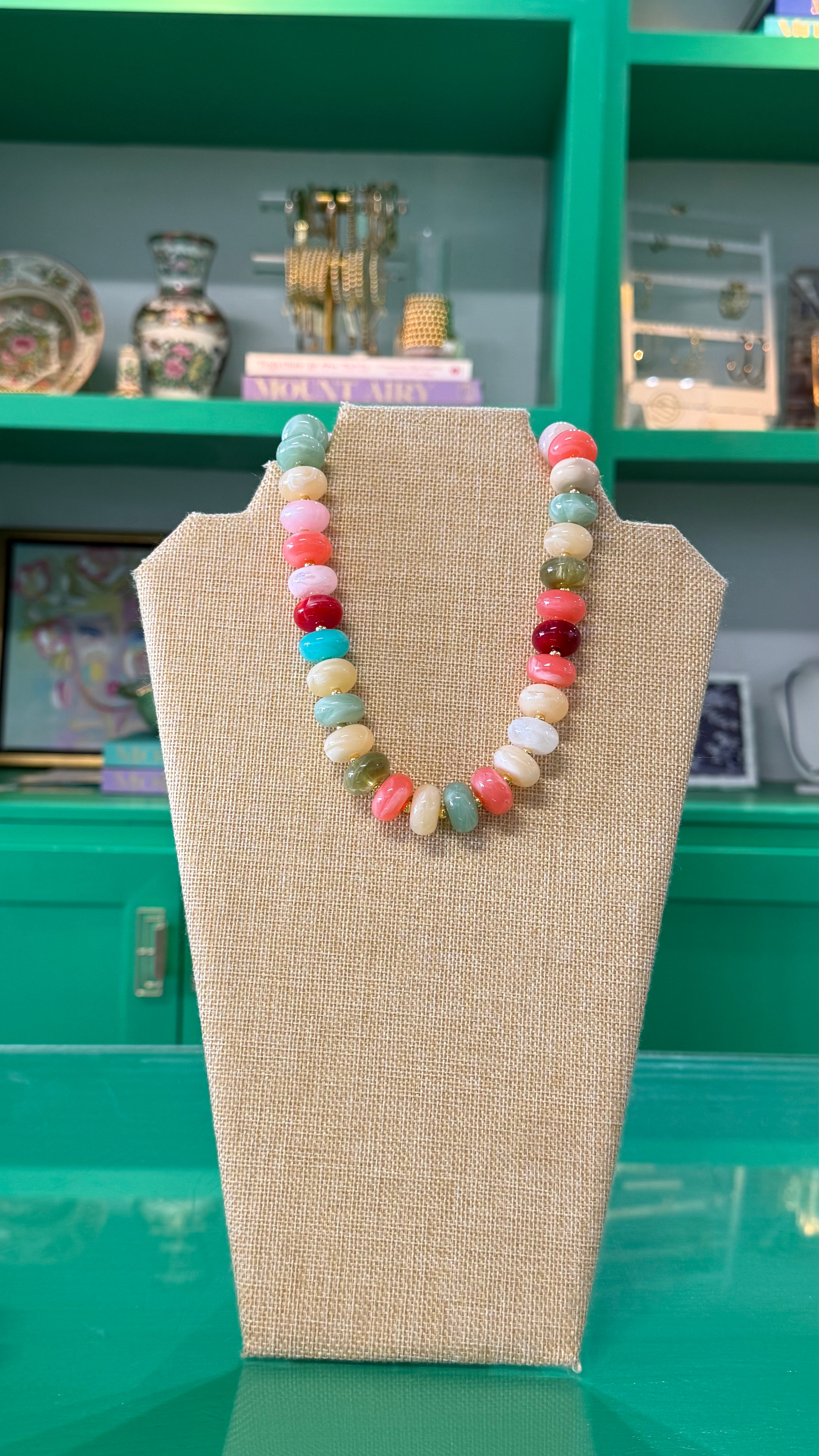 everyday beaded necklace