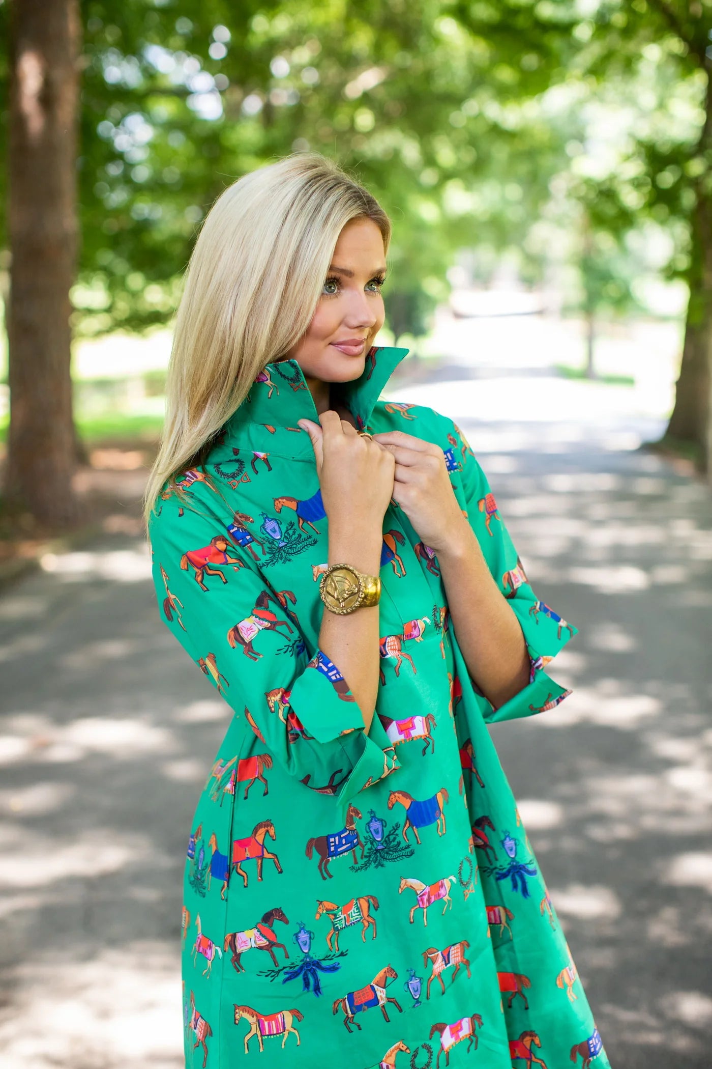 high horse ruthie shirt dress