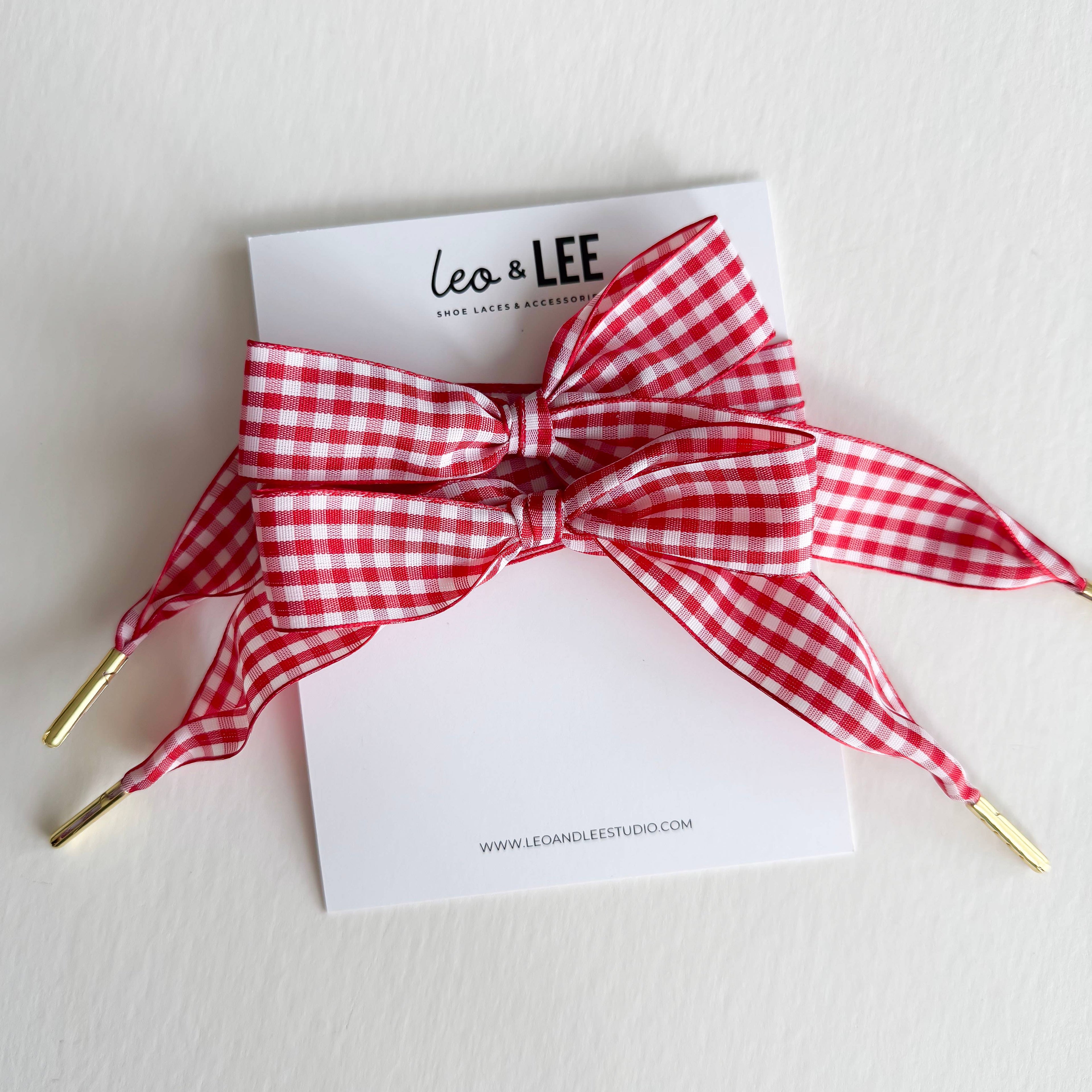 Leo and Lee Gingham and Houndstooth Lace sets 