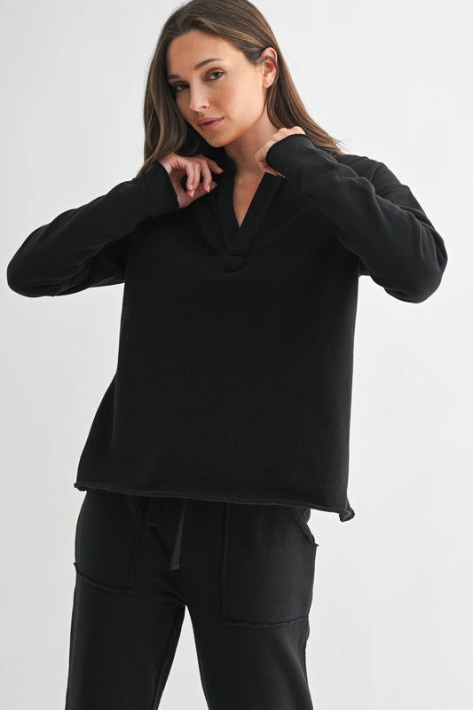 malibu vintage henley top