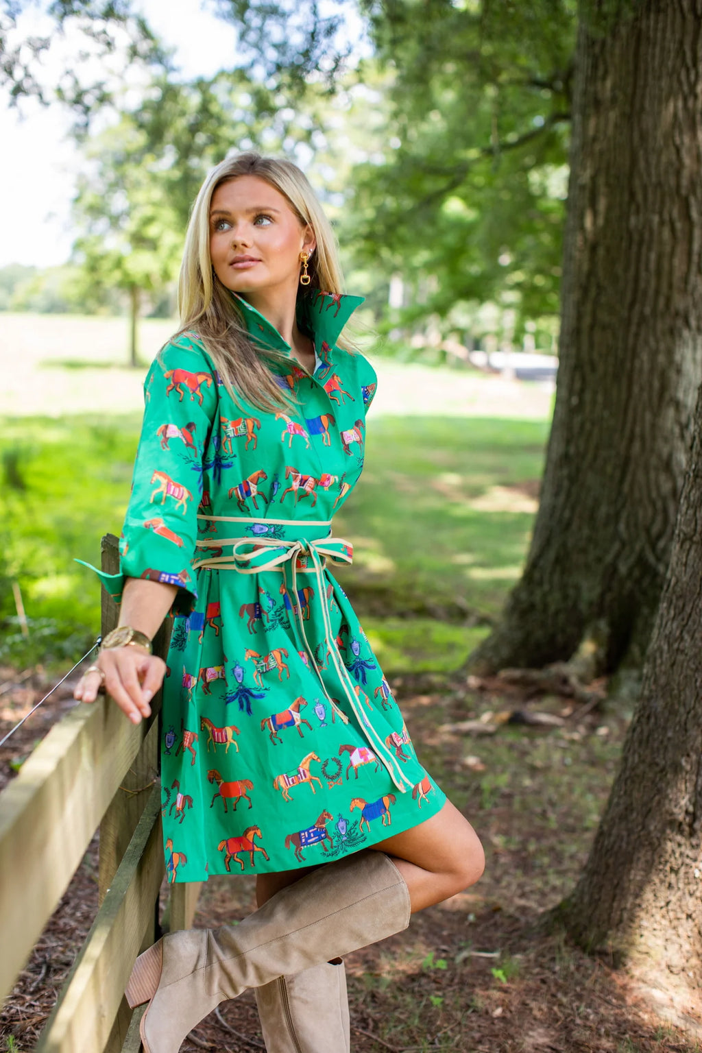 high horse ruthie shirt dress