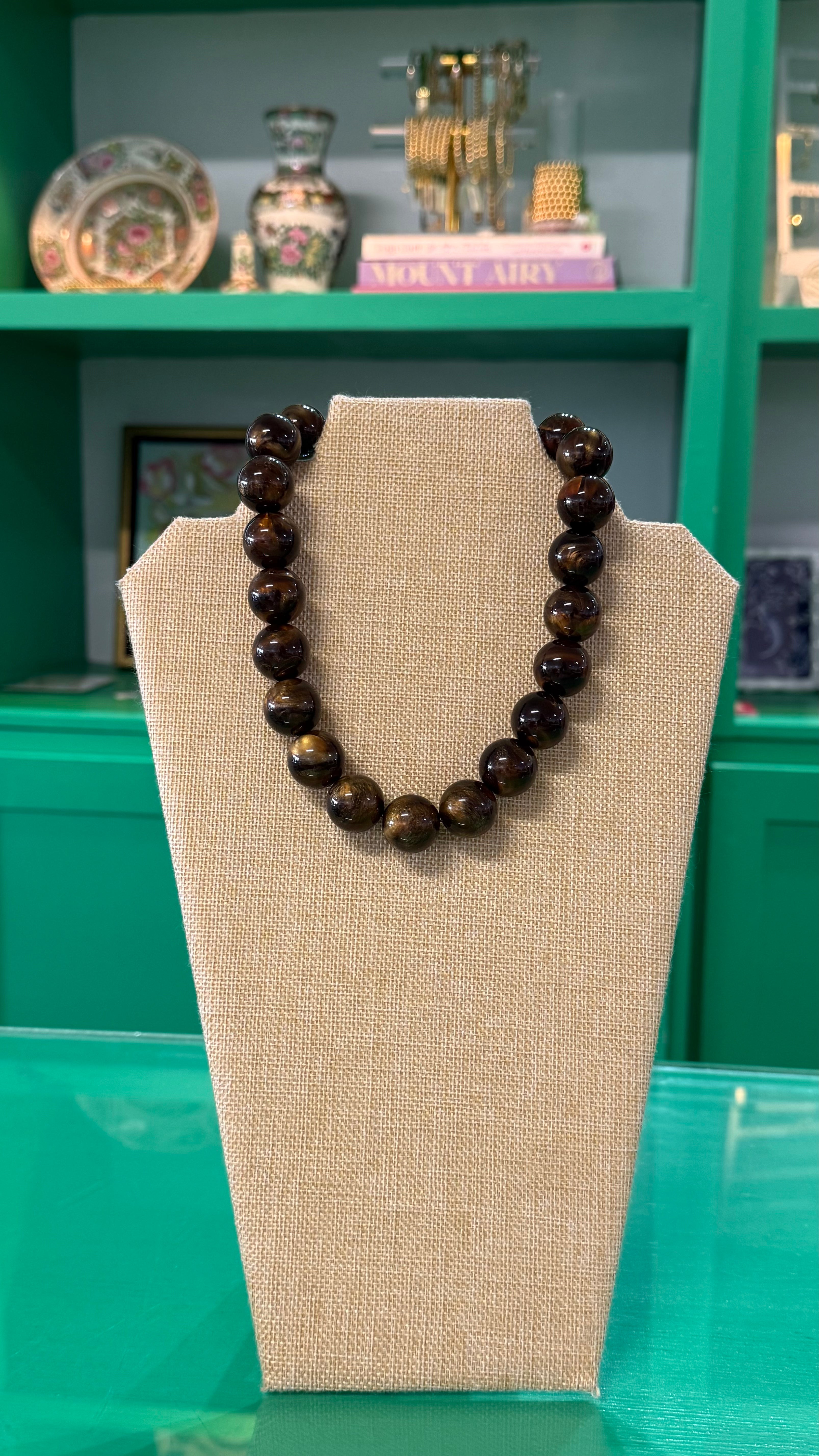 gumball bauble necklace