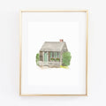 Cottage art print