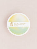 Lemon Lime Gradient Coasters - Set of Four