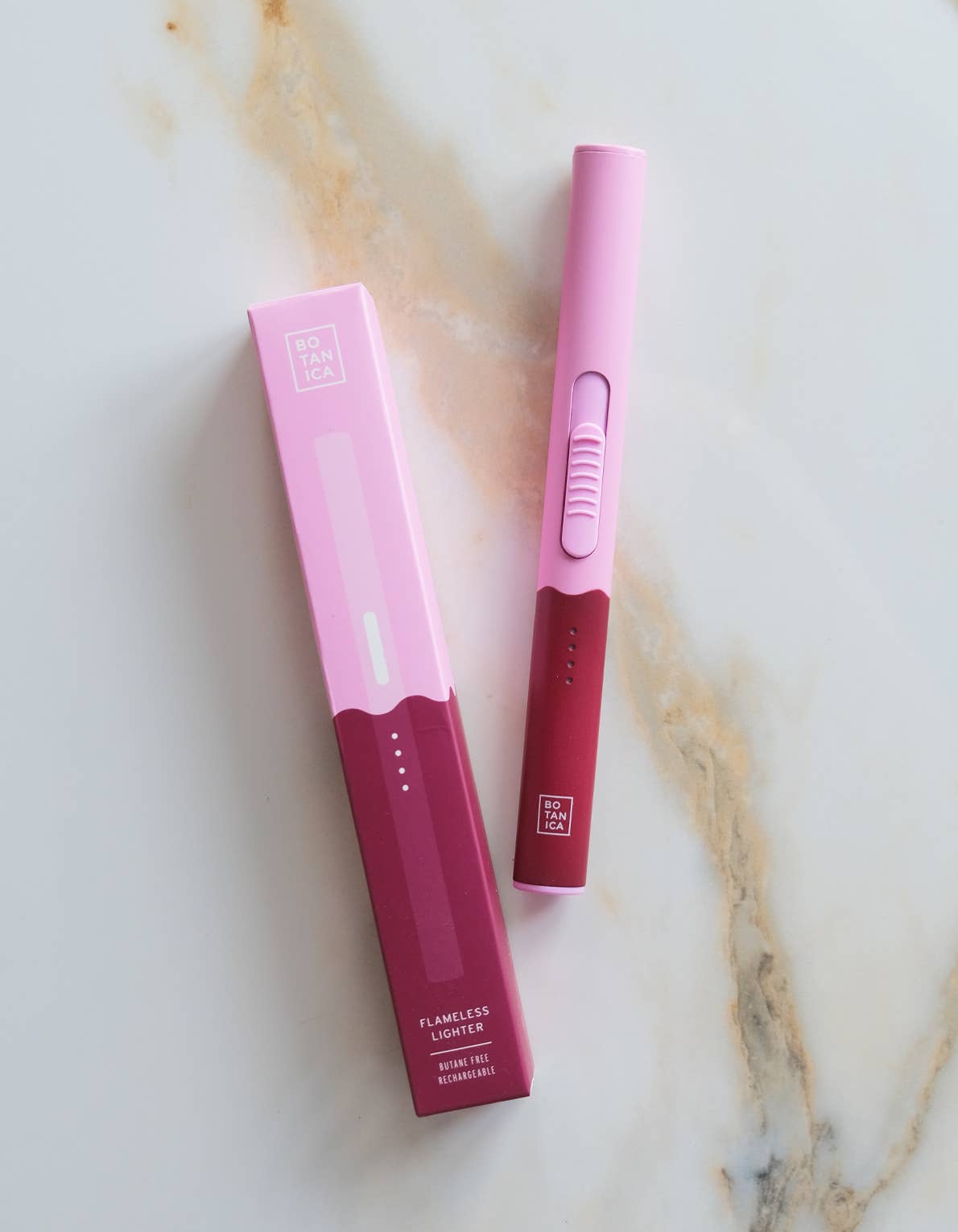 Duo-Tone Flameless Rechargeable Lighter | USB-C: Neutral