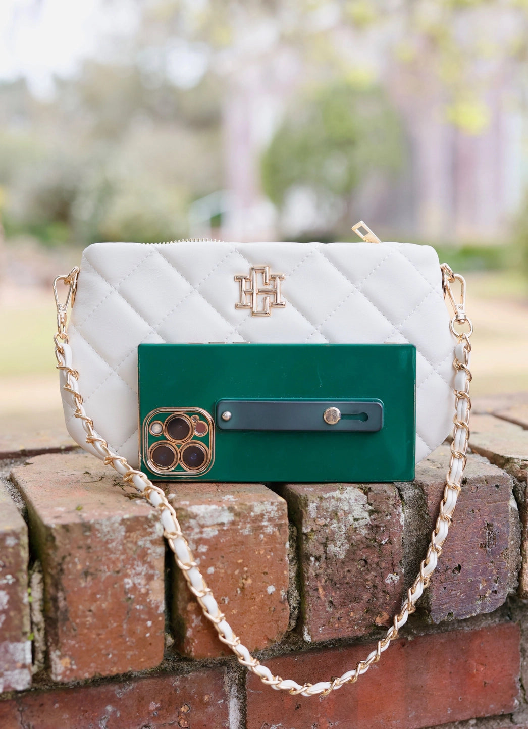 livi quilted crossbody