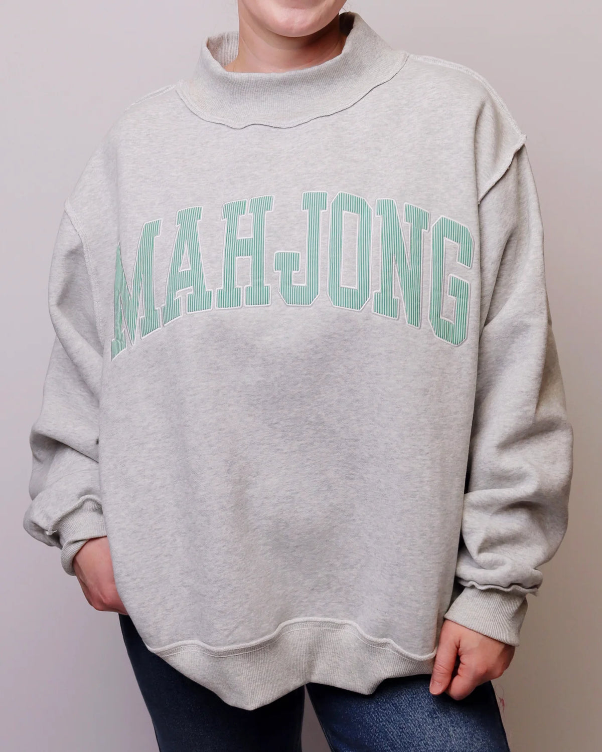 mahjong sweatshirt