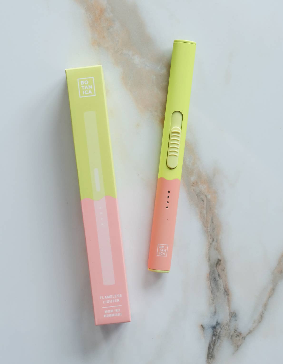 Duo-Tone Flameless Rechargeable Lighter | USB-C: Neutral