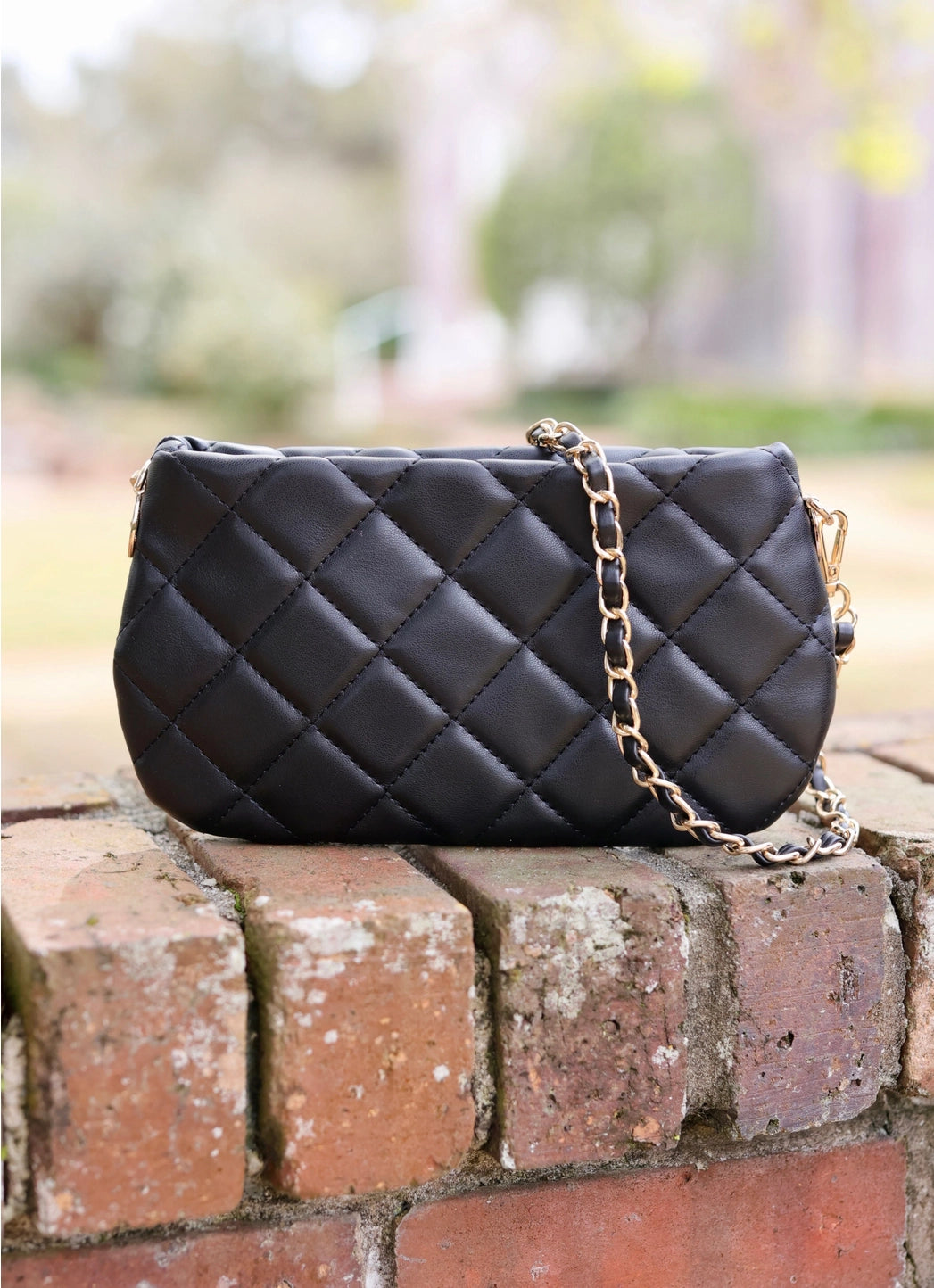 livi quilted crossbody