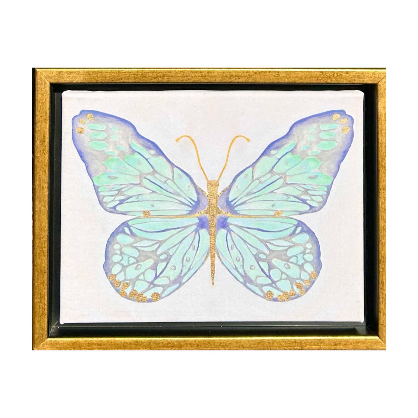 Framed Mini "Seafoam" Butterfly