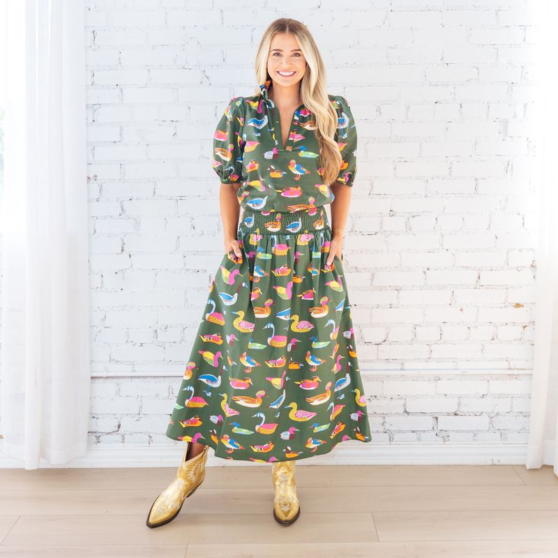 sutton duck skirt