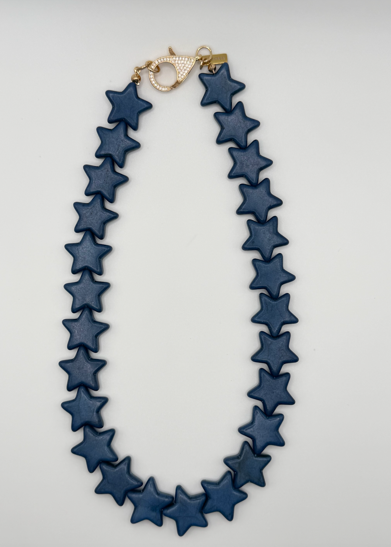 Star Necklace - Large - Navy