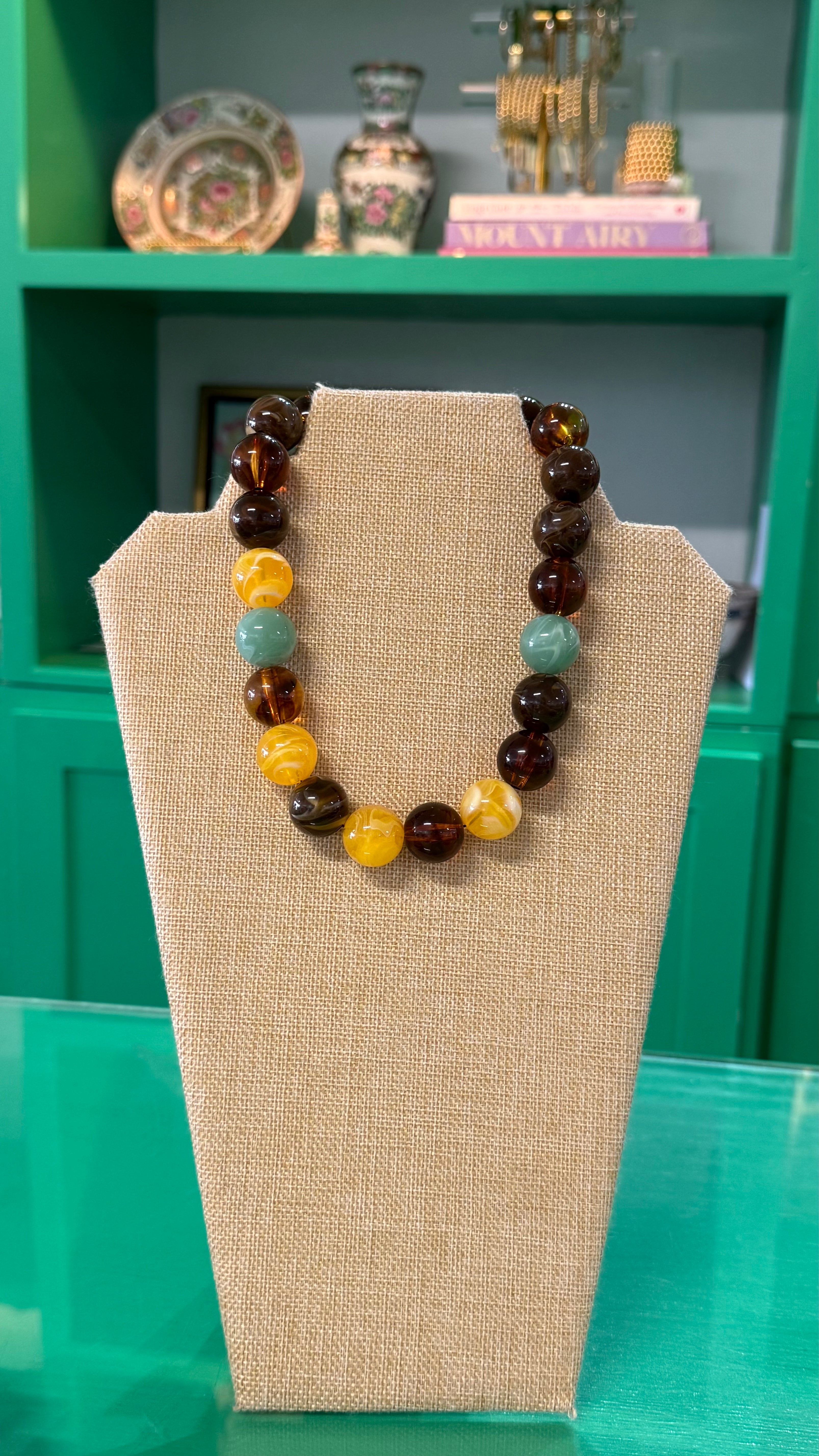 gumball bauble necklace