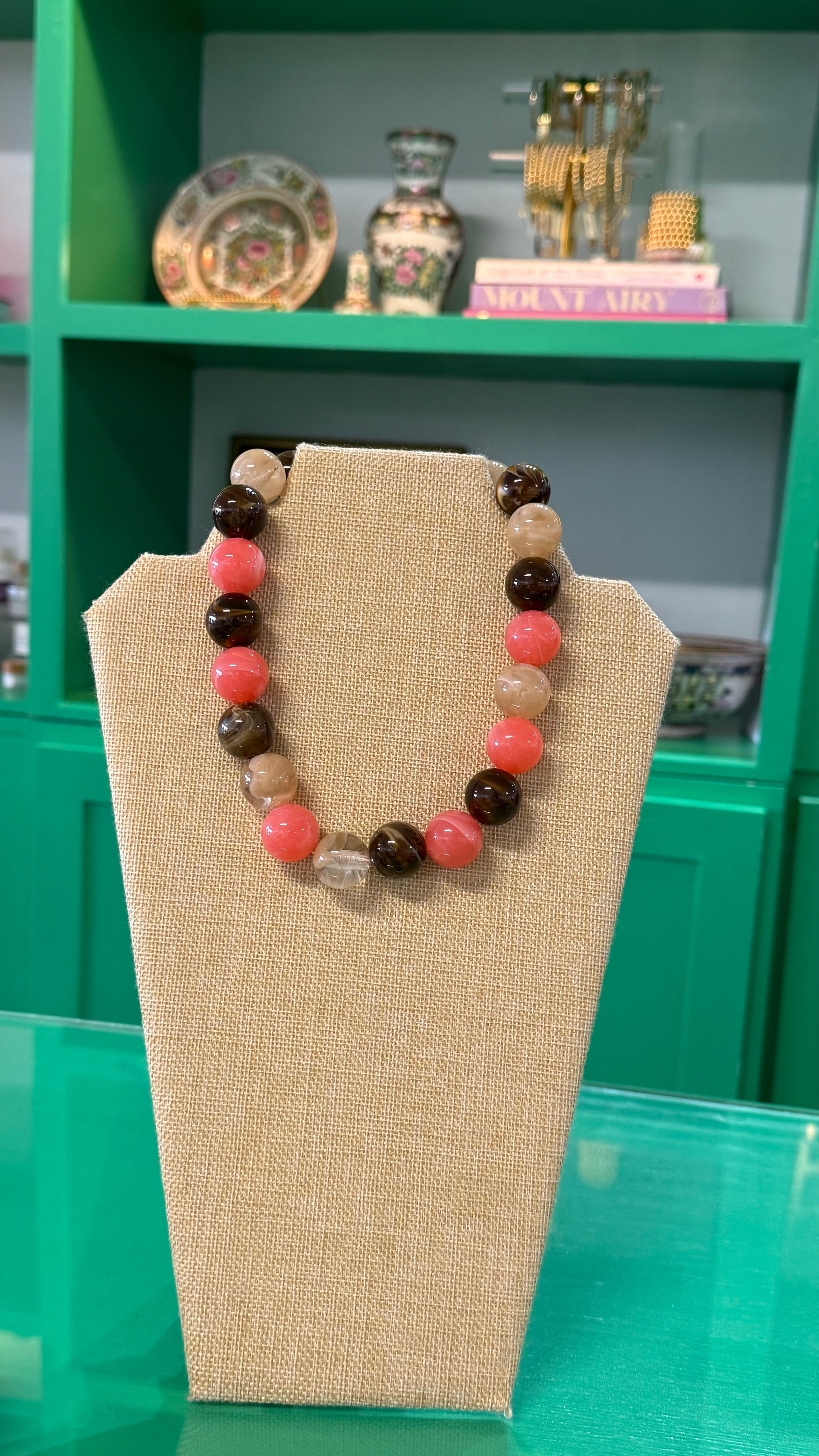 gumball bauble necklace