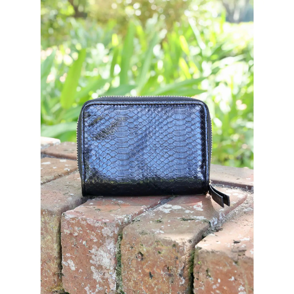 nadine zippered wallet