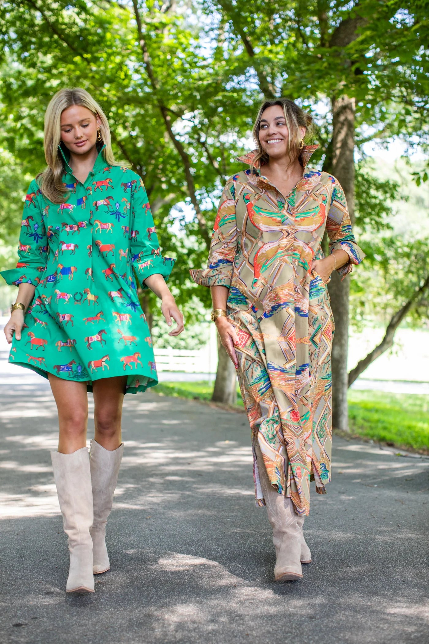 high horse ruthie shirt dress