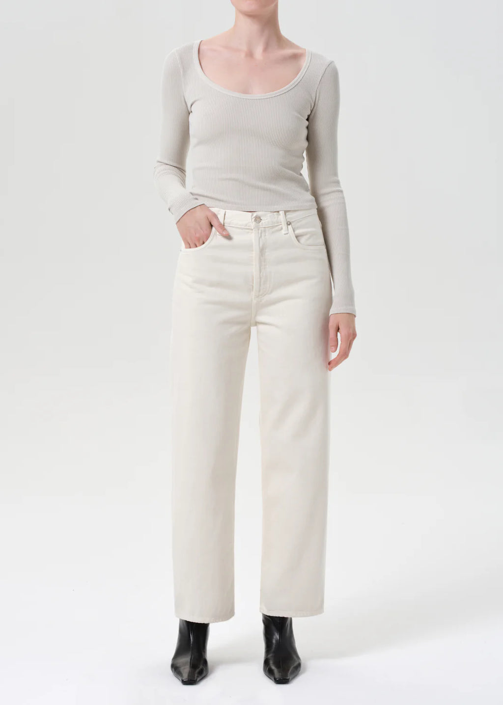 ren jean in brown rice