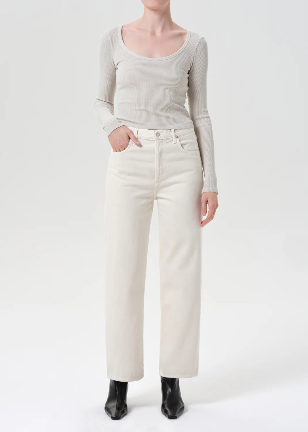 ren jean in brown rice