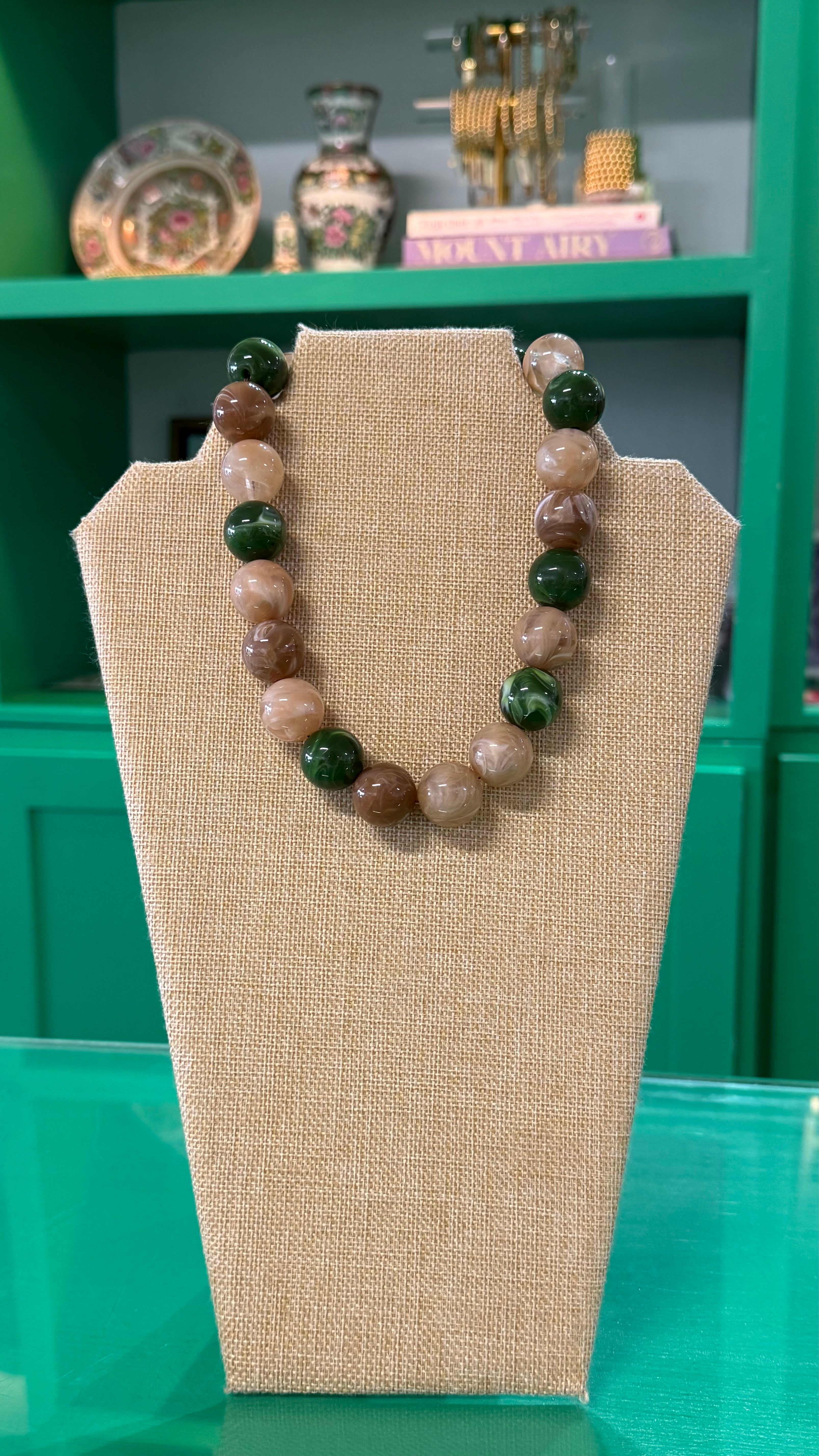 gumball bauble necklace