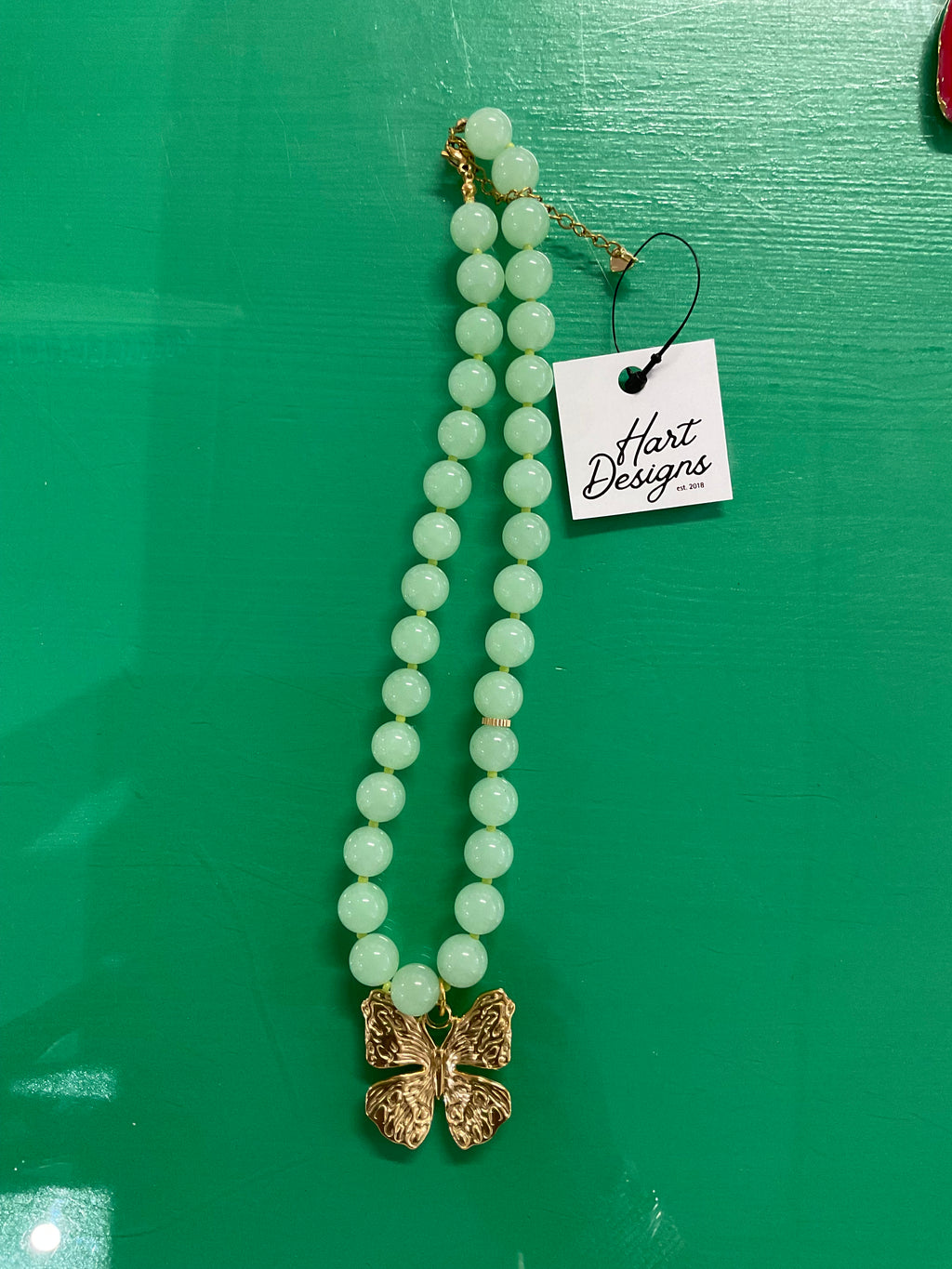 charm beaded necklace