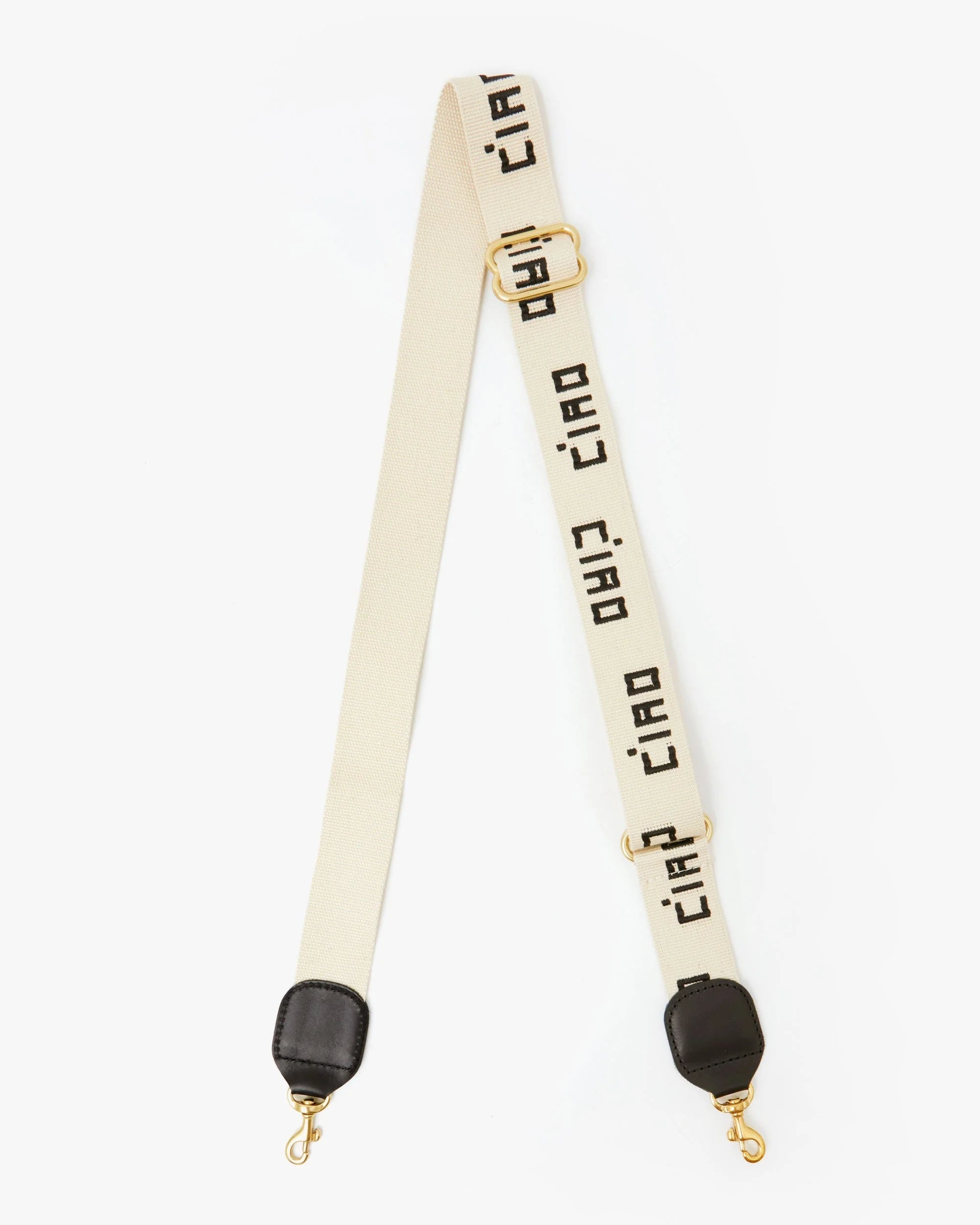 adjustable 'ciao' crossbody strap