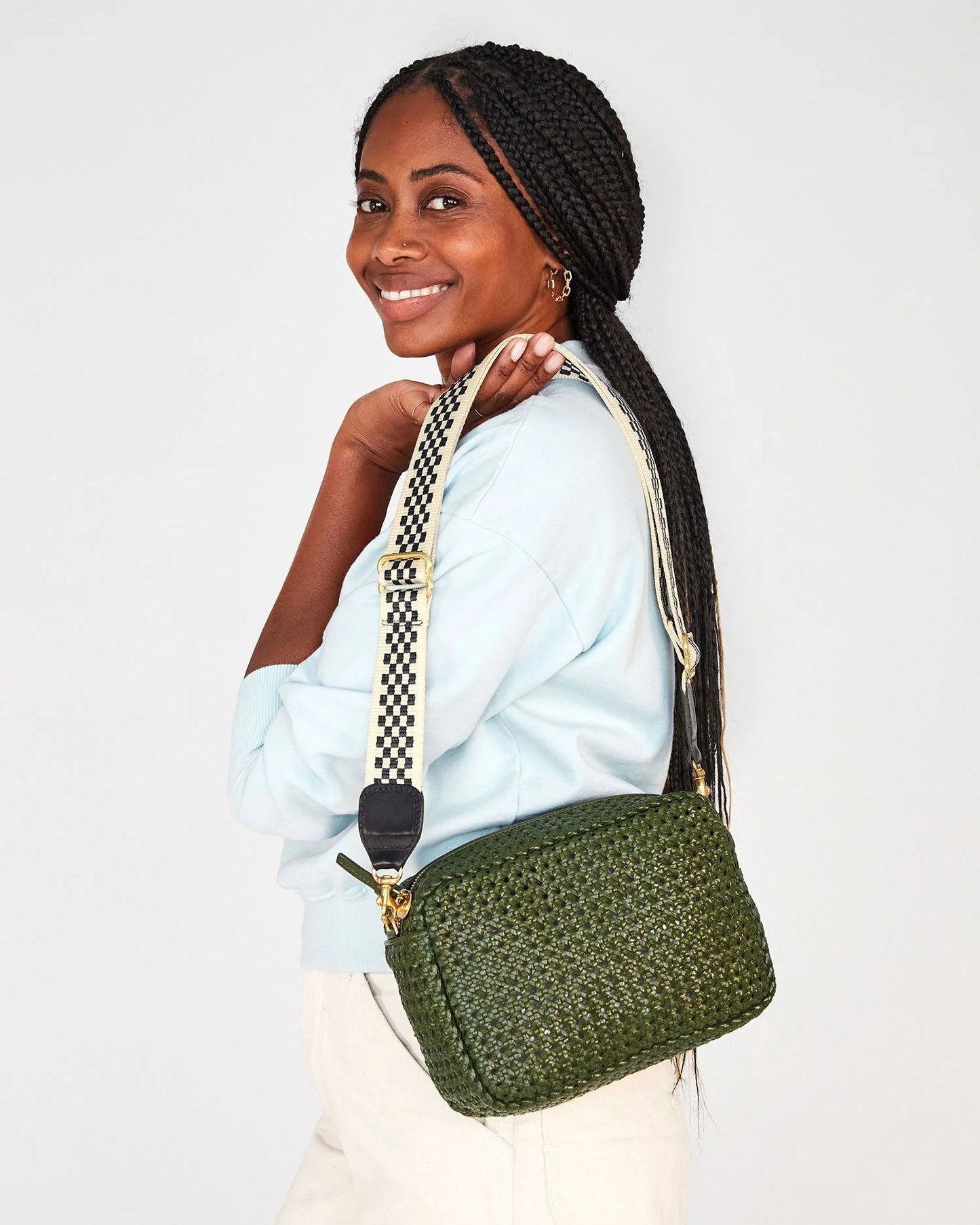 crossbody strap check adjustable