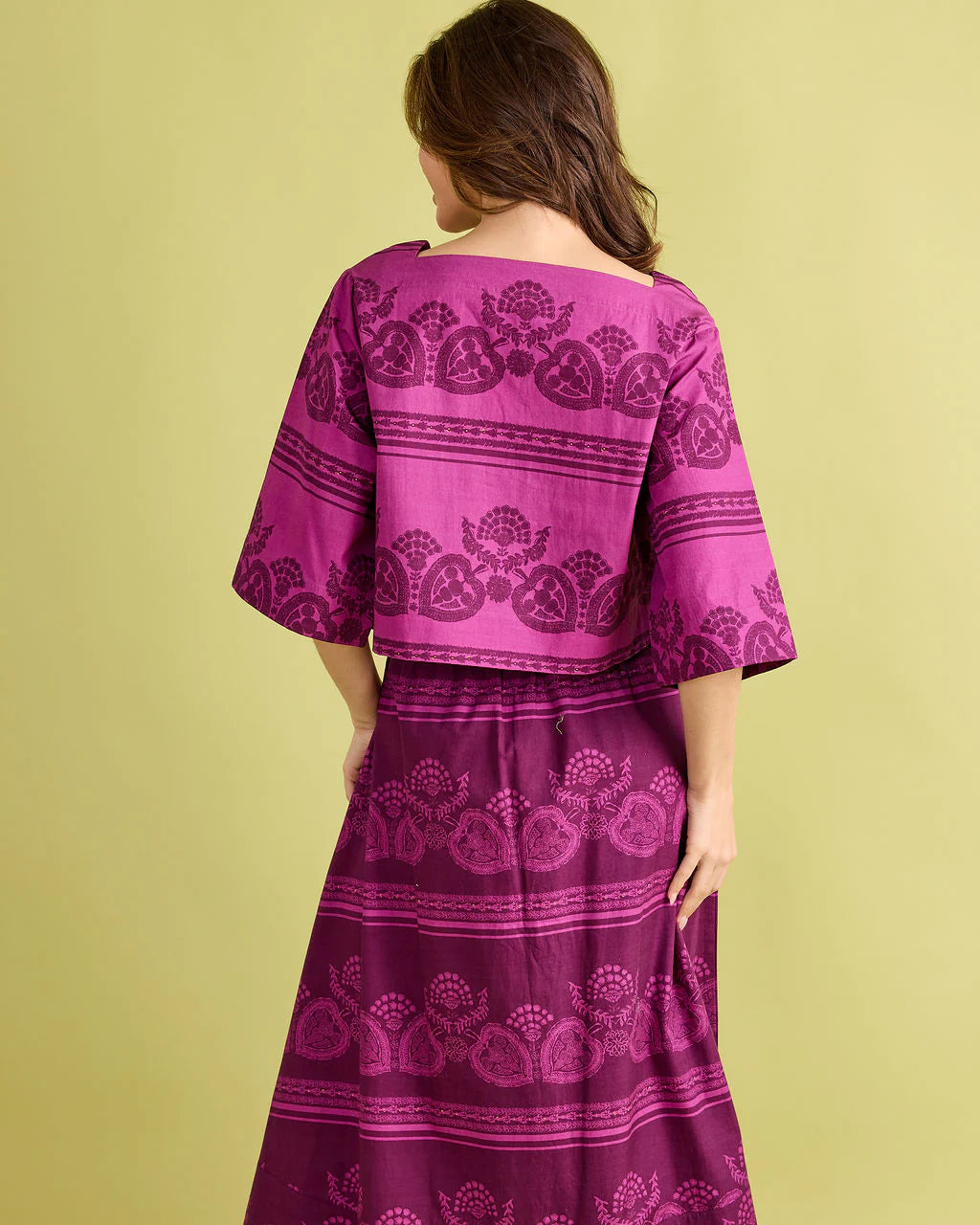 marisol skirt garden plum