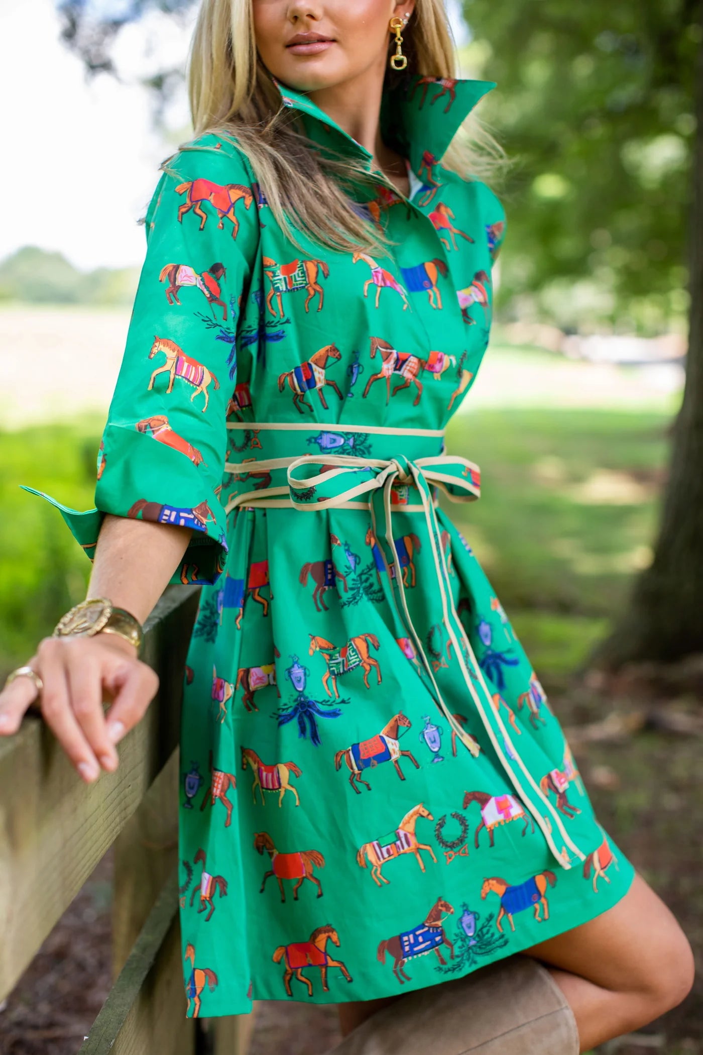high horse ruthie shirt dress