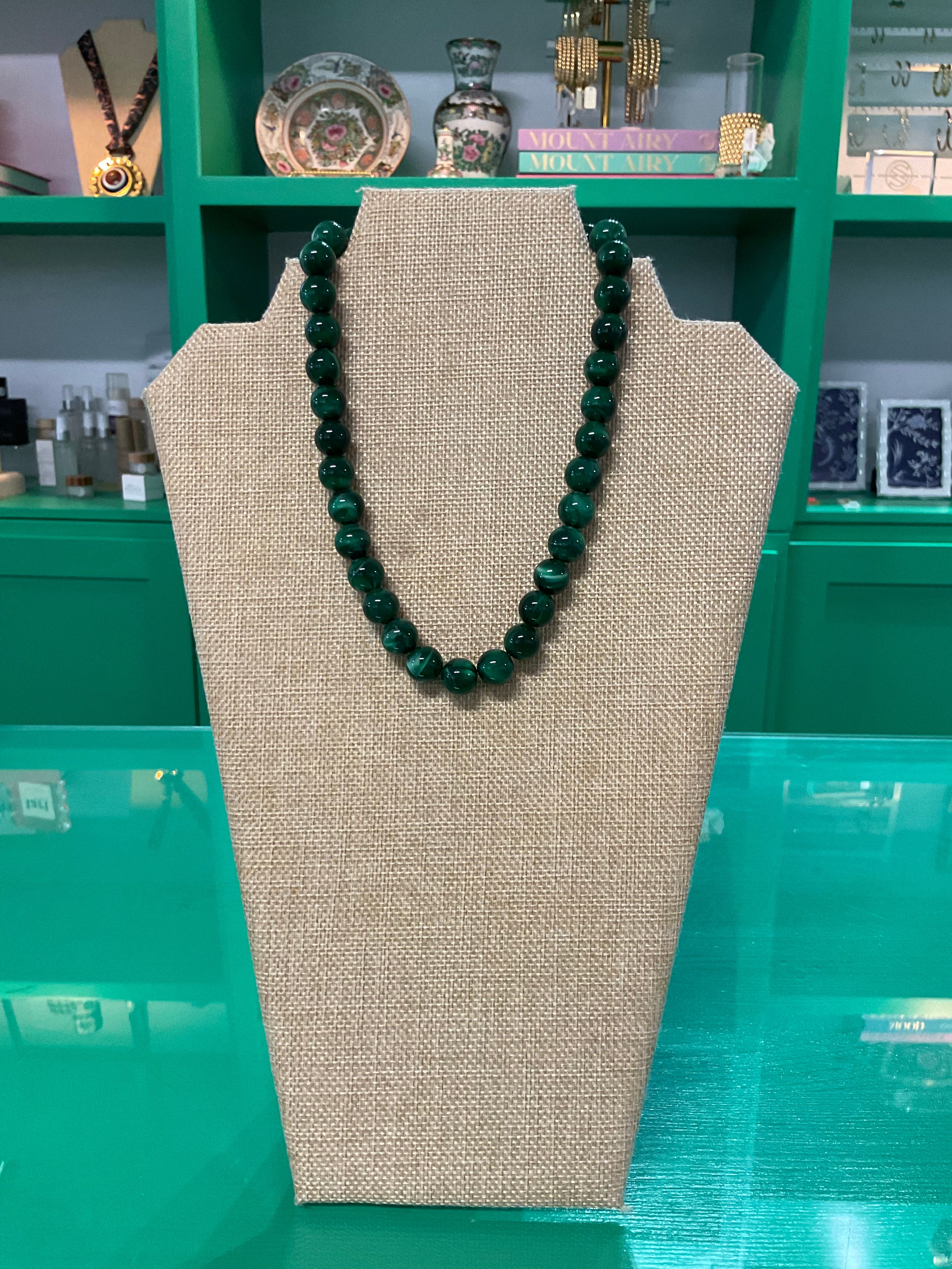 mini fall bauble necklace