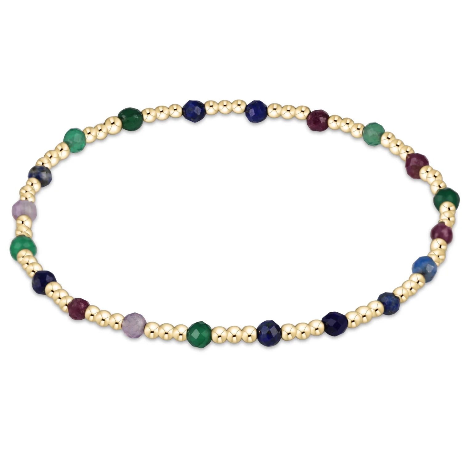 gemstone gold sincerity pattern 3mm bead bracelet hot mess fall winter 25