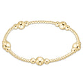 purpose gold 6mm bead bracelet