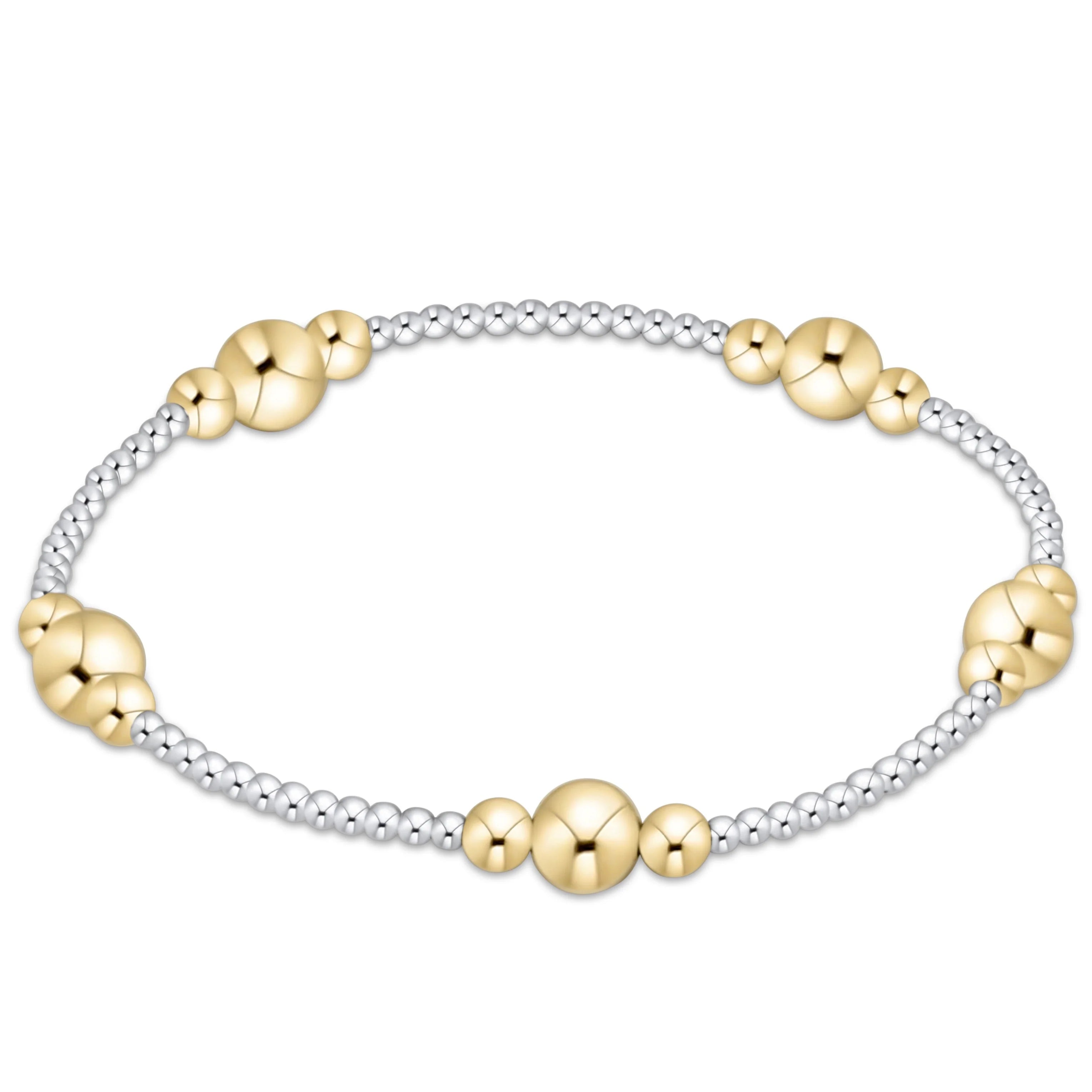 purpose mixed metal 6mm bracelet