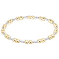 together mixed metal 4mm bracelet