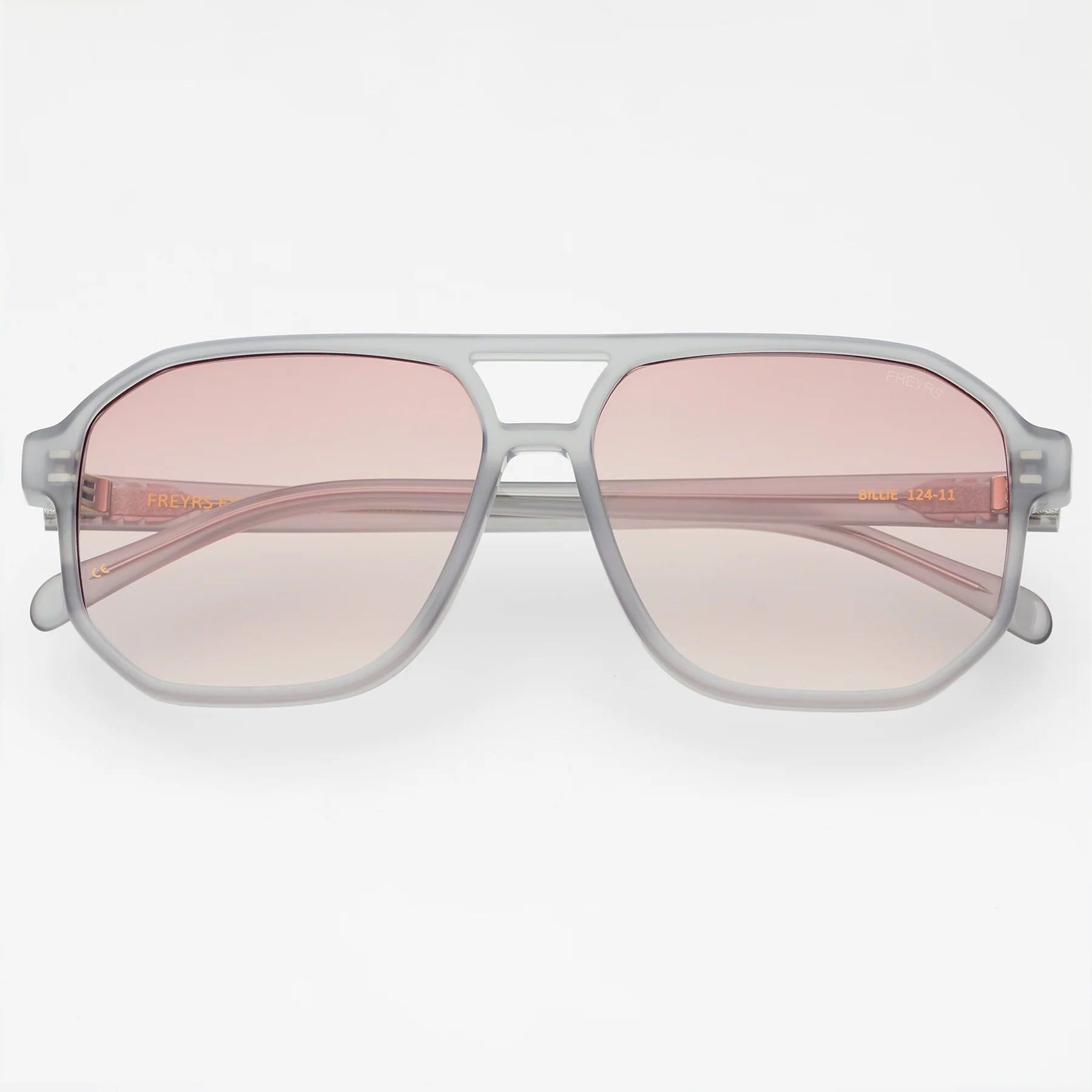 billie aviator sunglasses gray