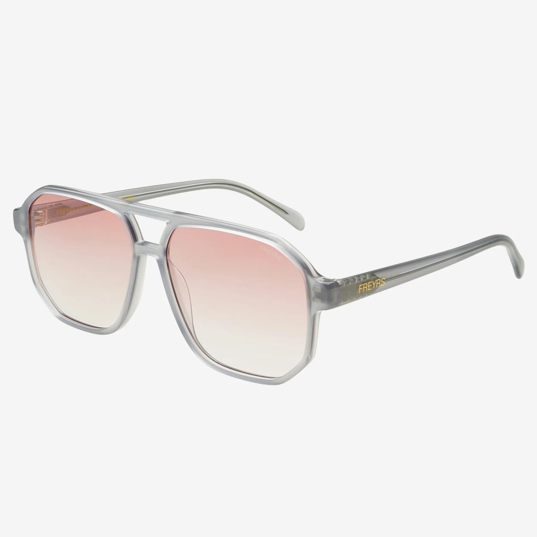 billie aviator sunglasses gray