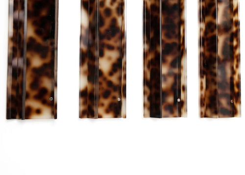 blonde tortoise classic acrylic racks