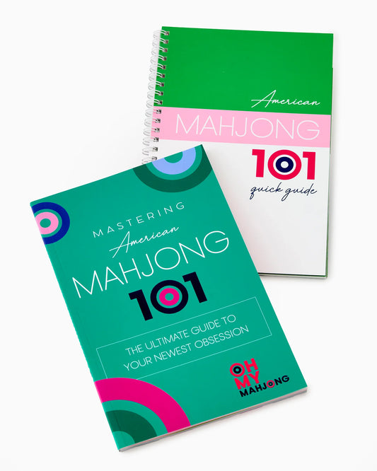 american mahjong 101 & quick start guide book bundle