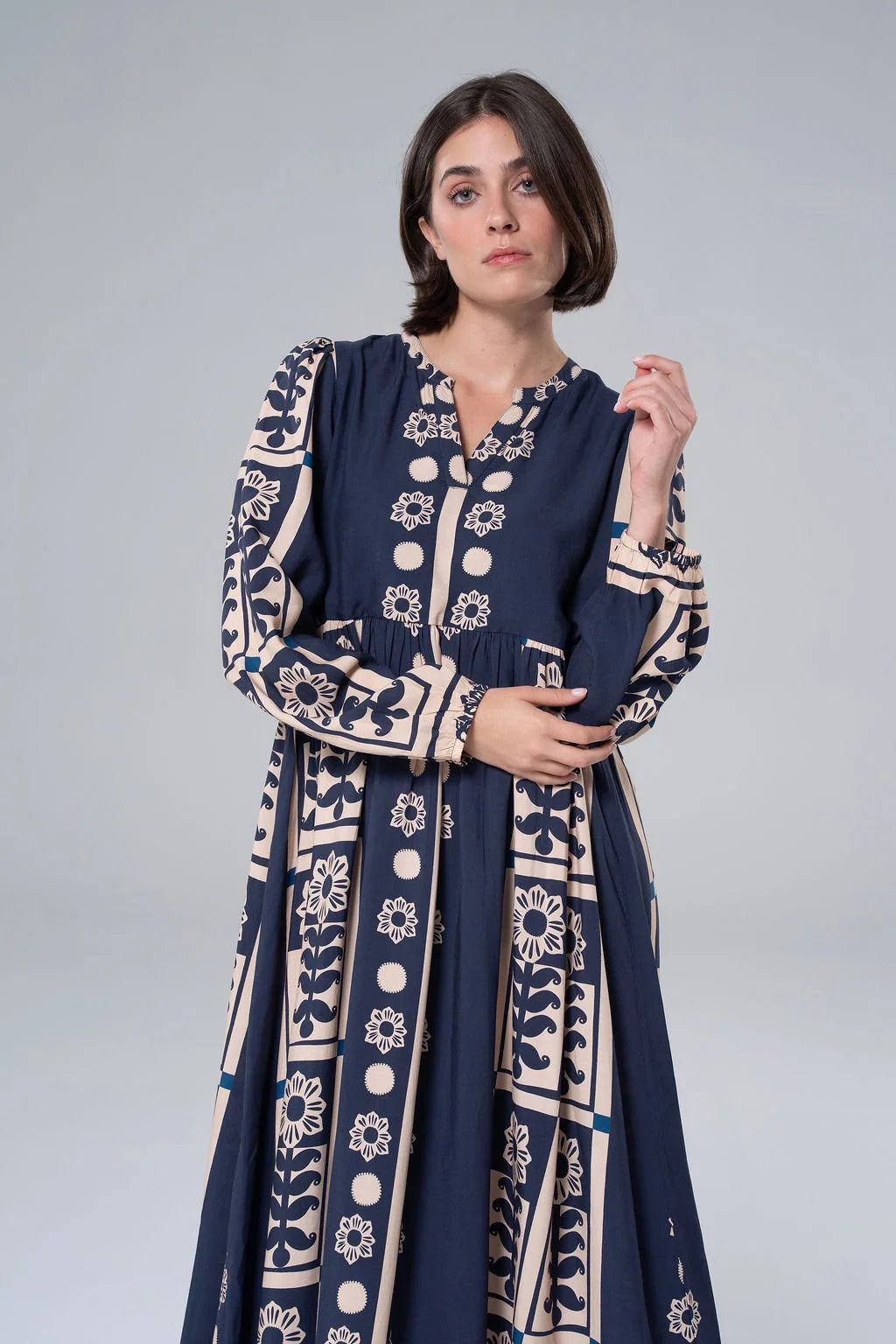 jenny maxi blue floral
