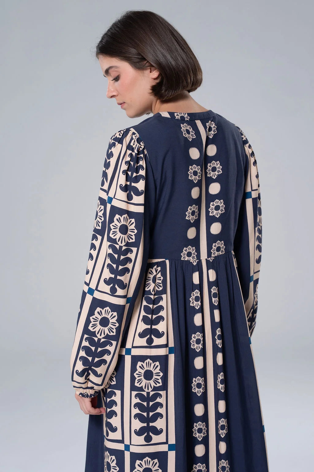jenny maxi blue floral