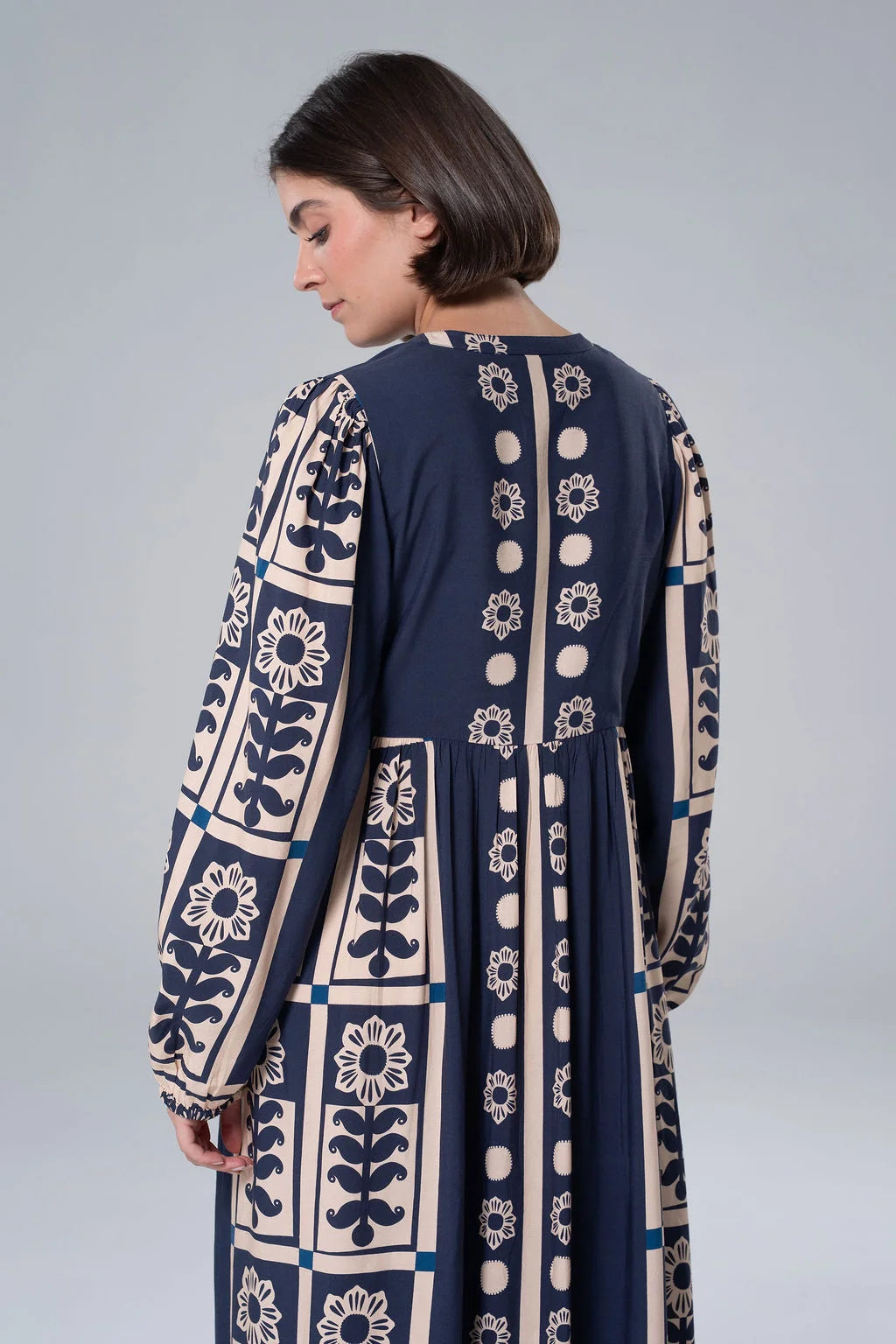 jenny maxi blue floral