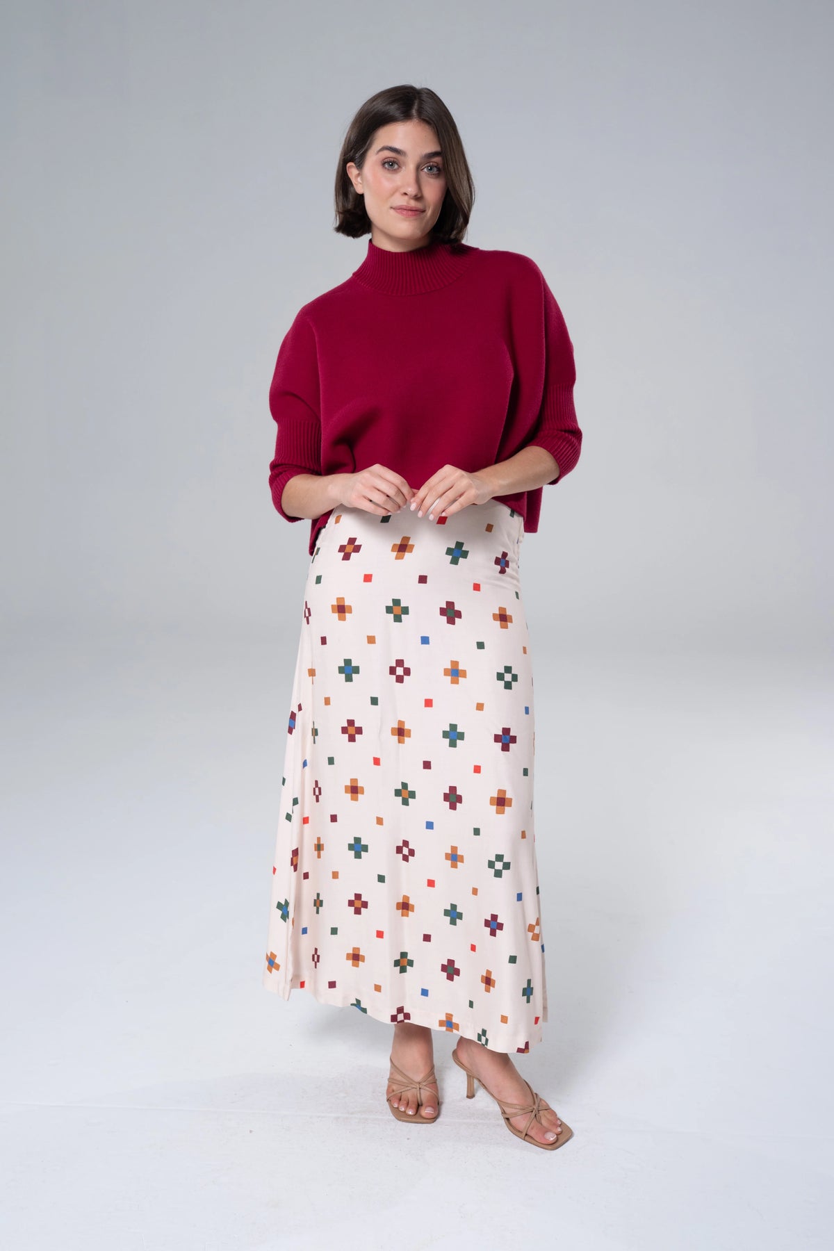 tiffany skirt cross