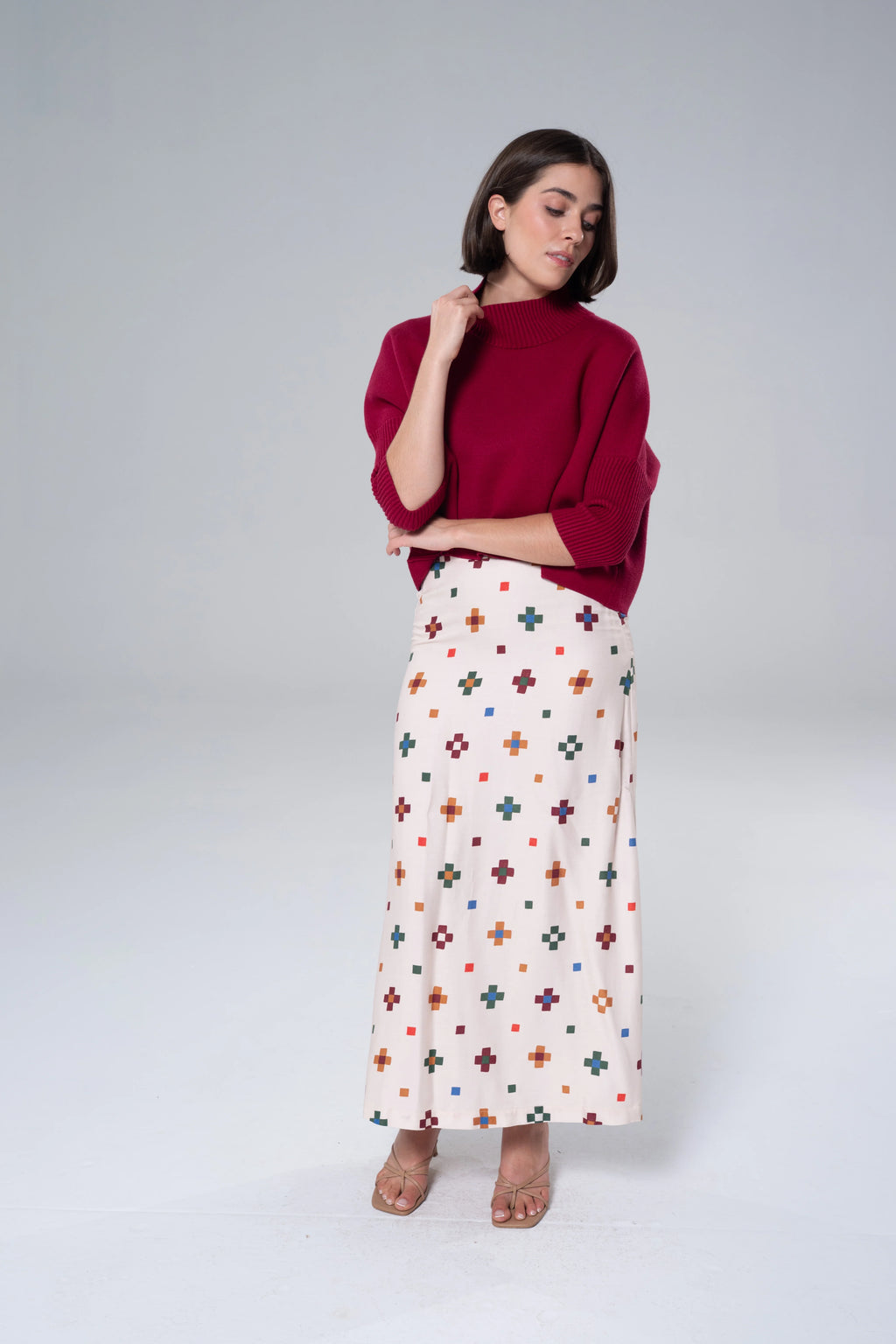 sophia sweater bordeaux