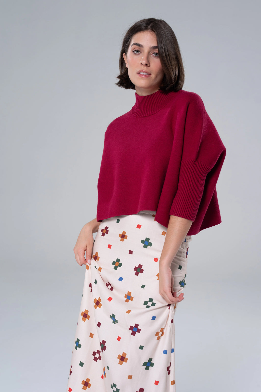 sophia sweater bordeaux