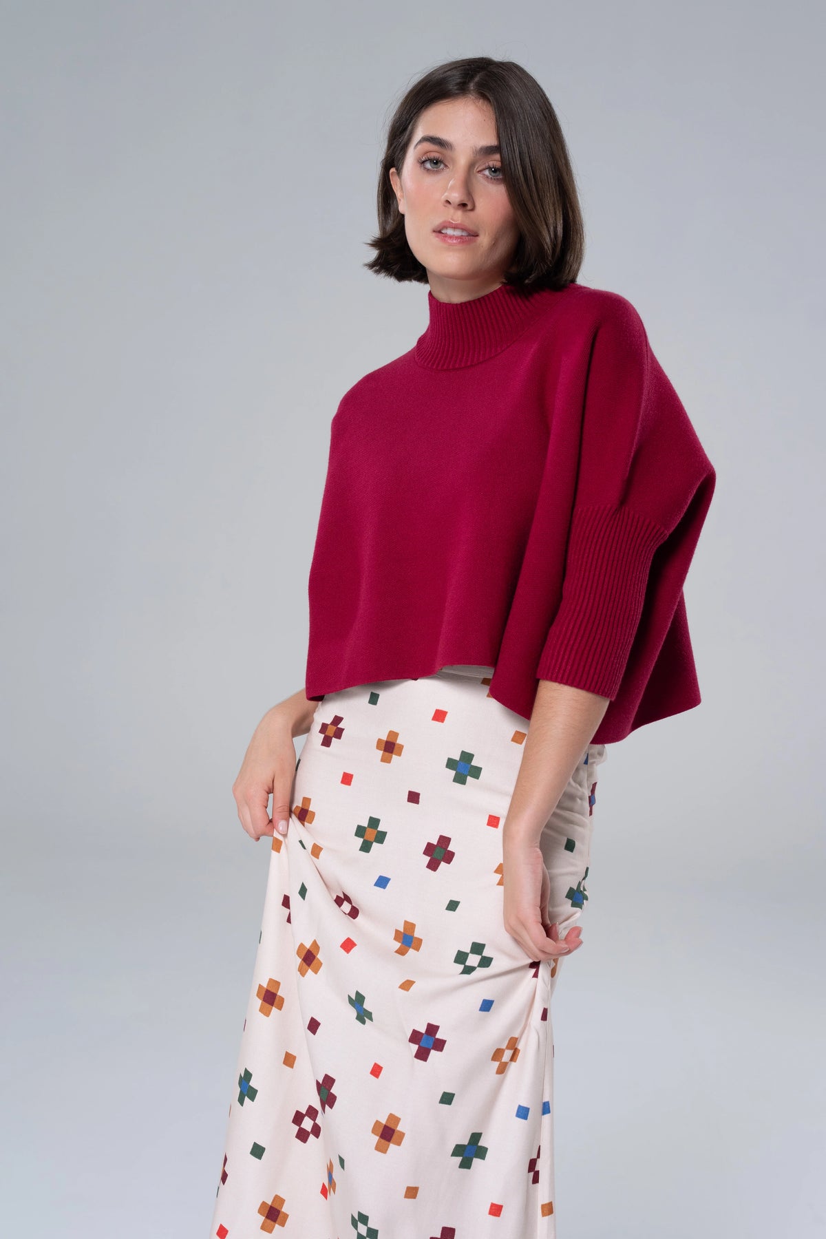 sophia sweater bordeaux